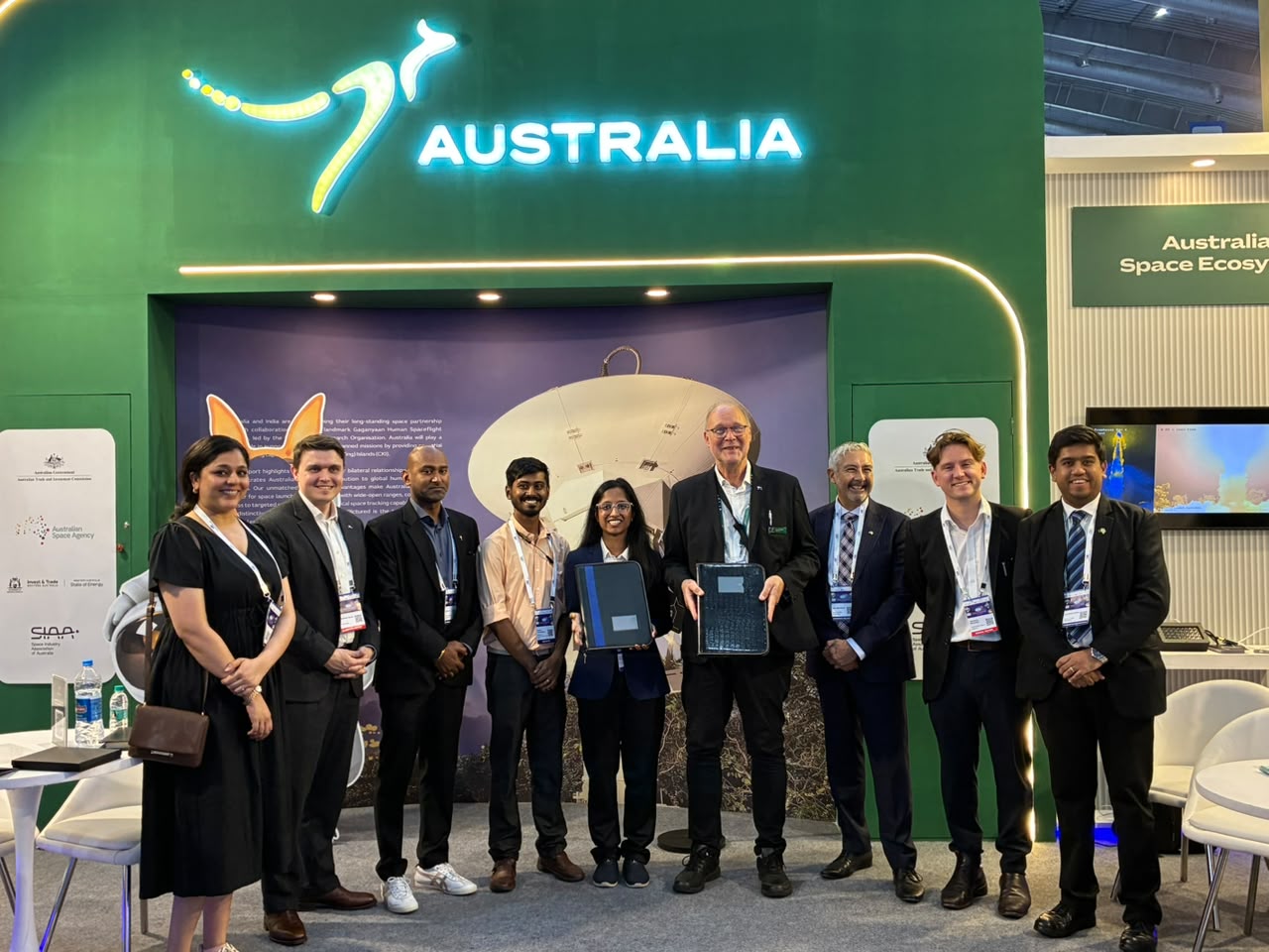 Space Angel, Australia — Signing of MoU with Space Angels (1)